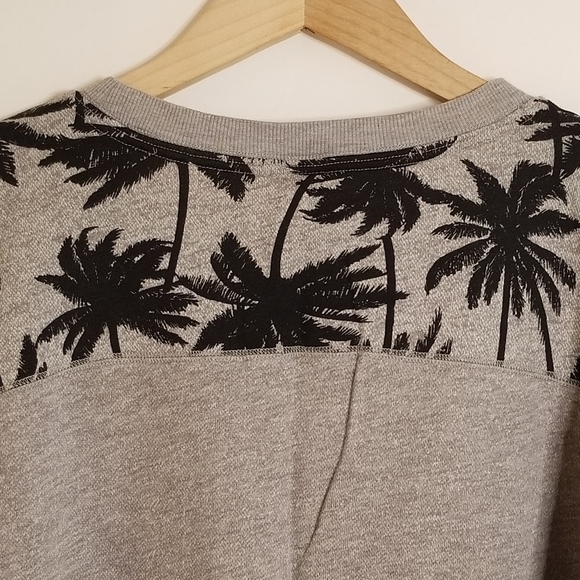 PINK VS Hawaiian Inspired Sweatshirt - Gray - Picture 7 of 8